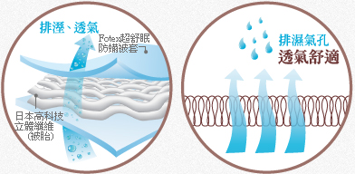 Fotex芙特斯日本防蹣雪肌被,排濕透氣不悶熱